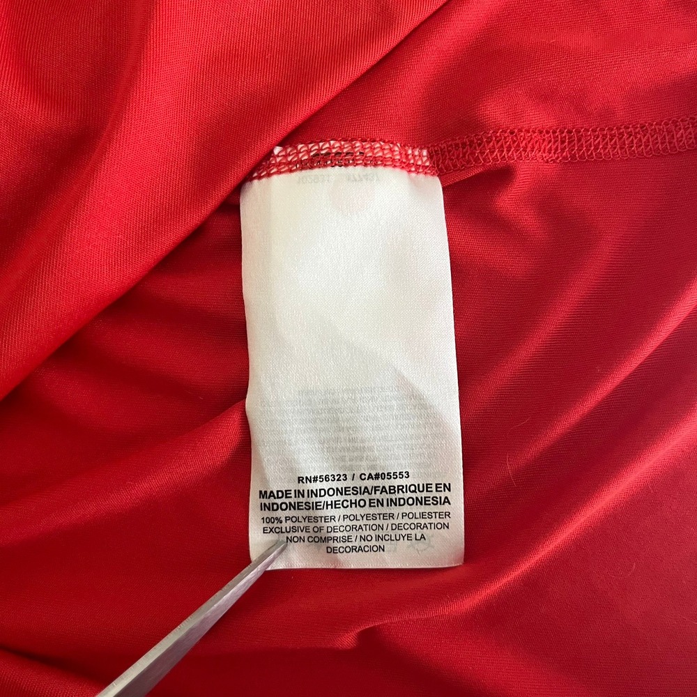 Nike Seattle University Redhawks Dri-FIT‎ Performance Shirt Red Womens Large - Picture 10 of 14